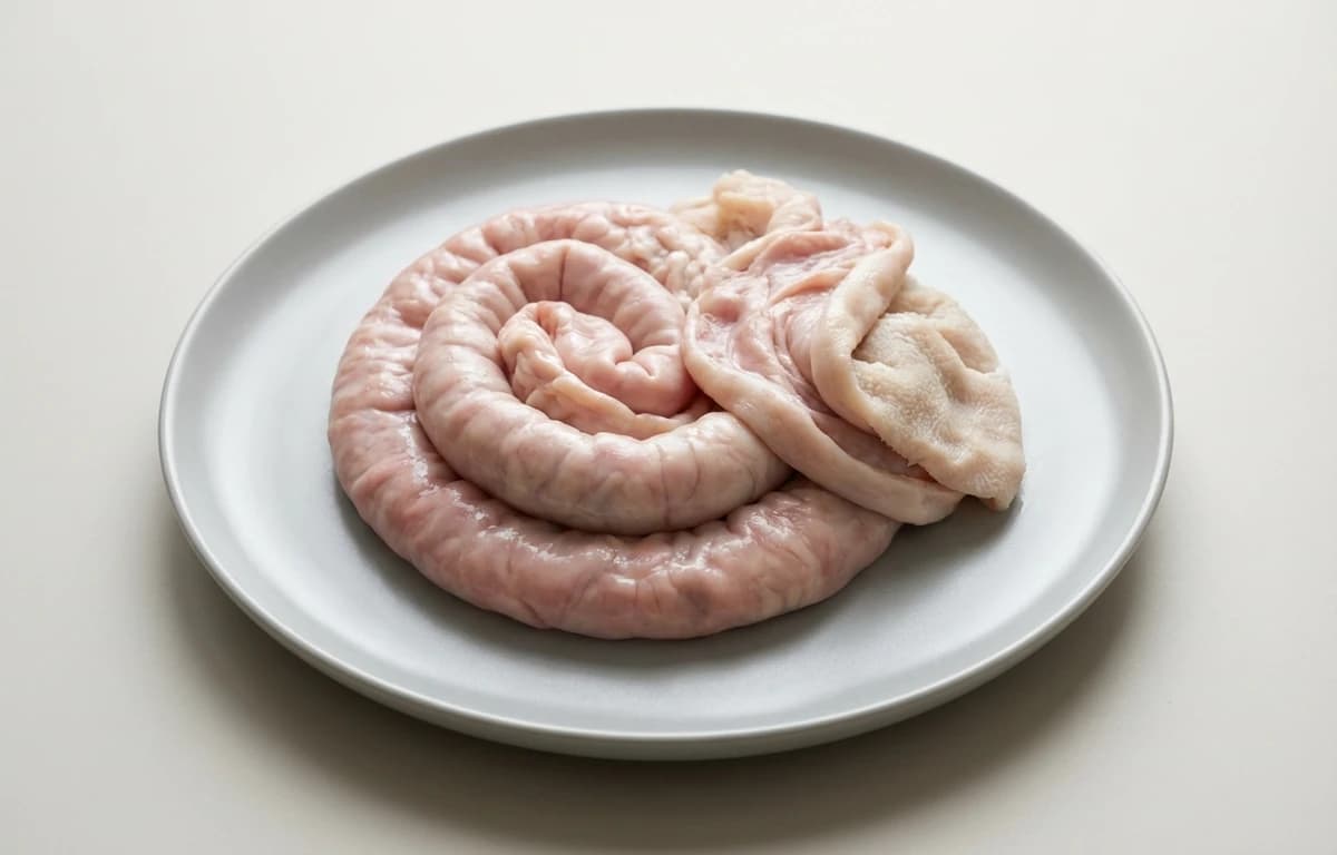 goat intestines and tripe