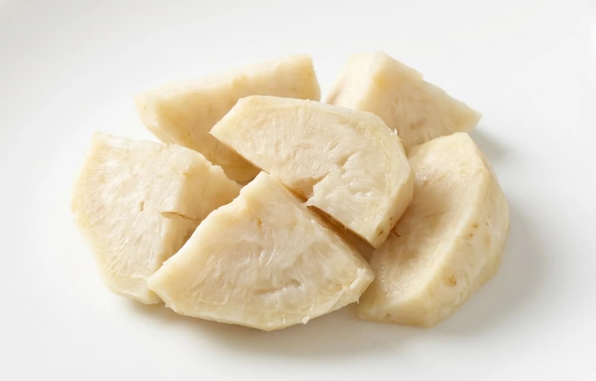 boiled unsalted celeriac