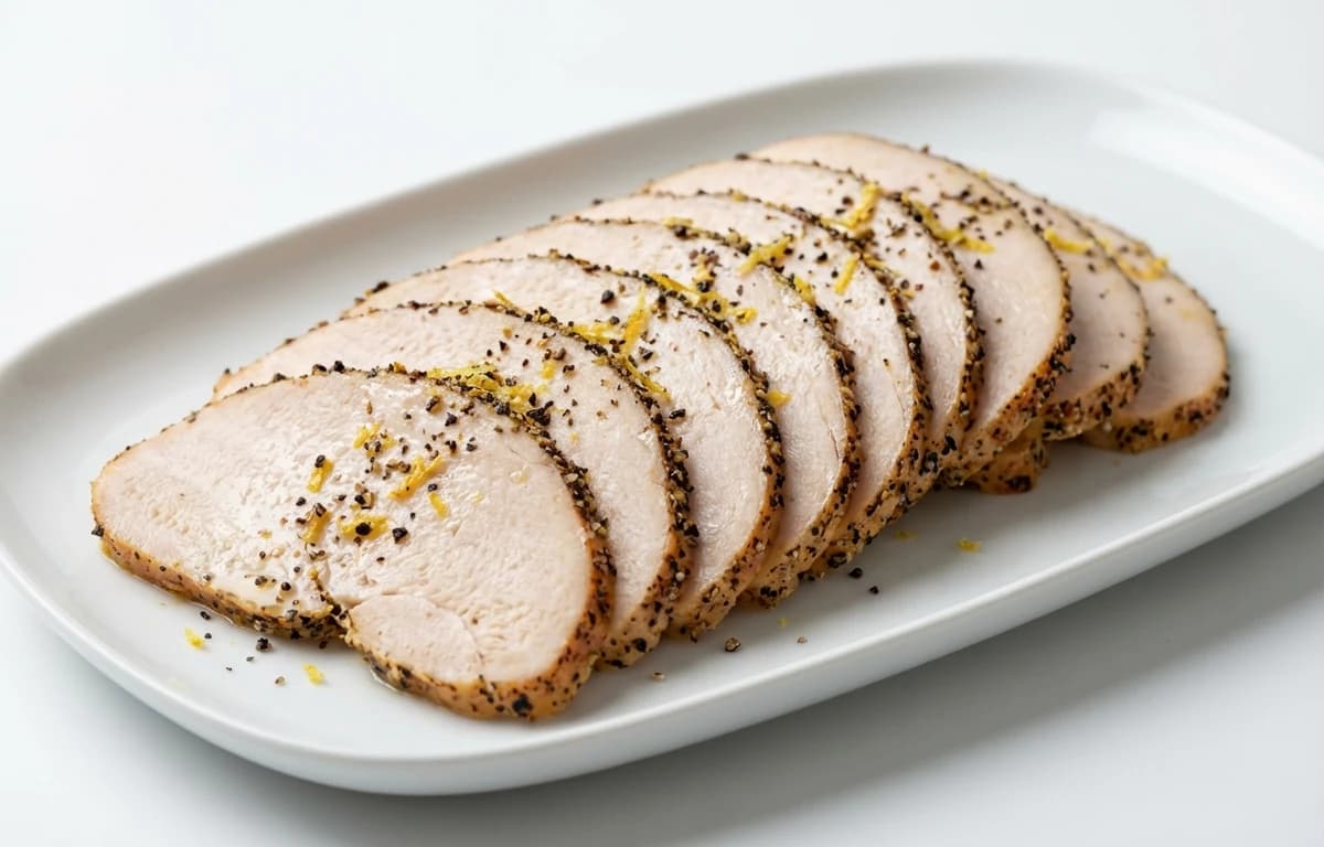 smoked lemon pepper turkey breast