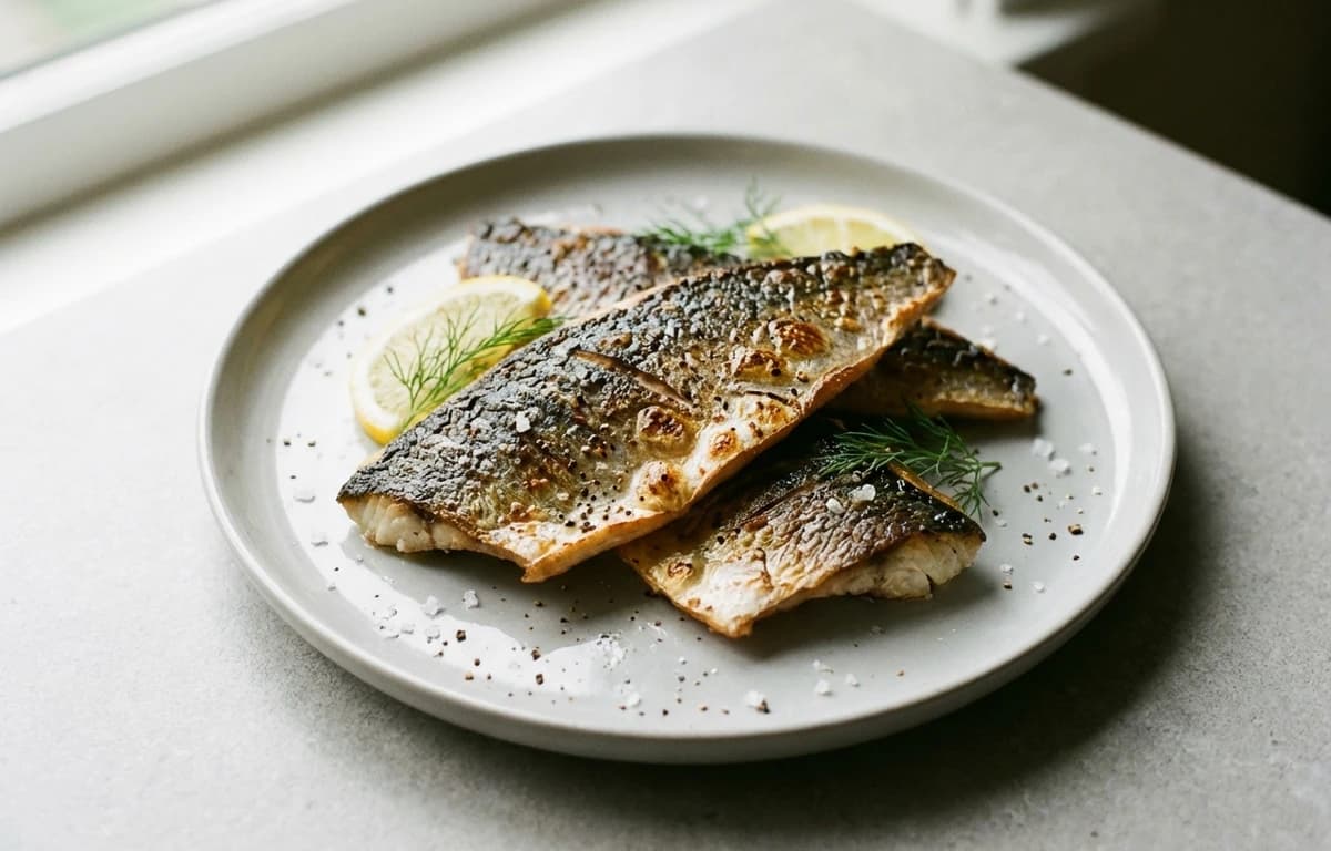 cooked pacific jack mackerel