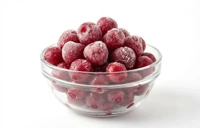 frozen unsweetened sour red cherries