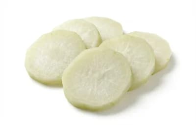 boiled unsalted kohlrabi