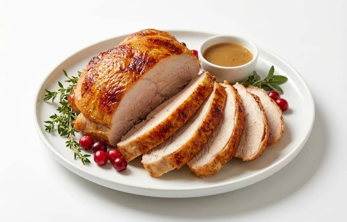 roasted turkey breast