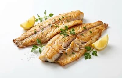 cooked farmed catfish