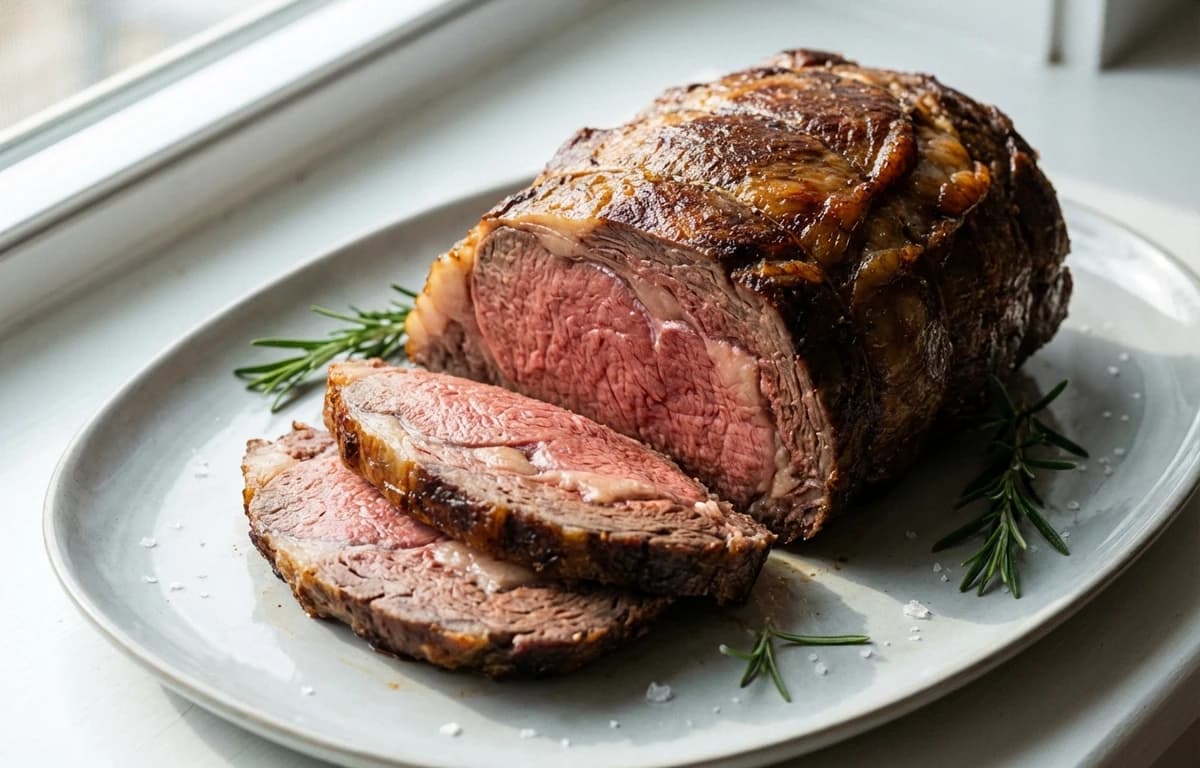 roasted select beef rib eye roast