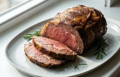 roasted select beef rib eye roast