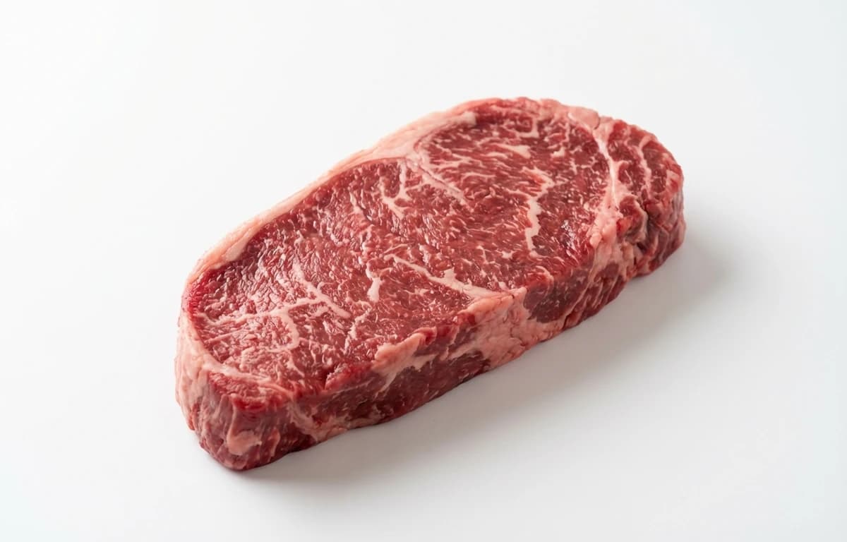 raw choice beef chuck mock tender steak