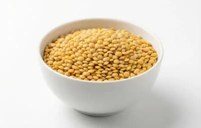 yellow lentils