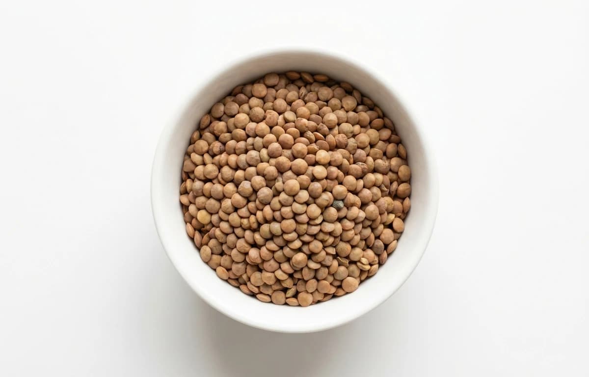 raw lentils