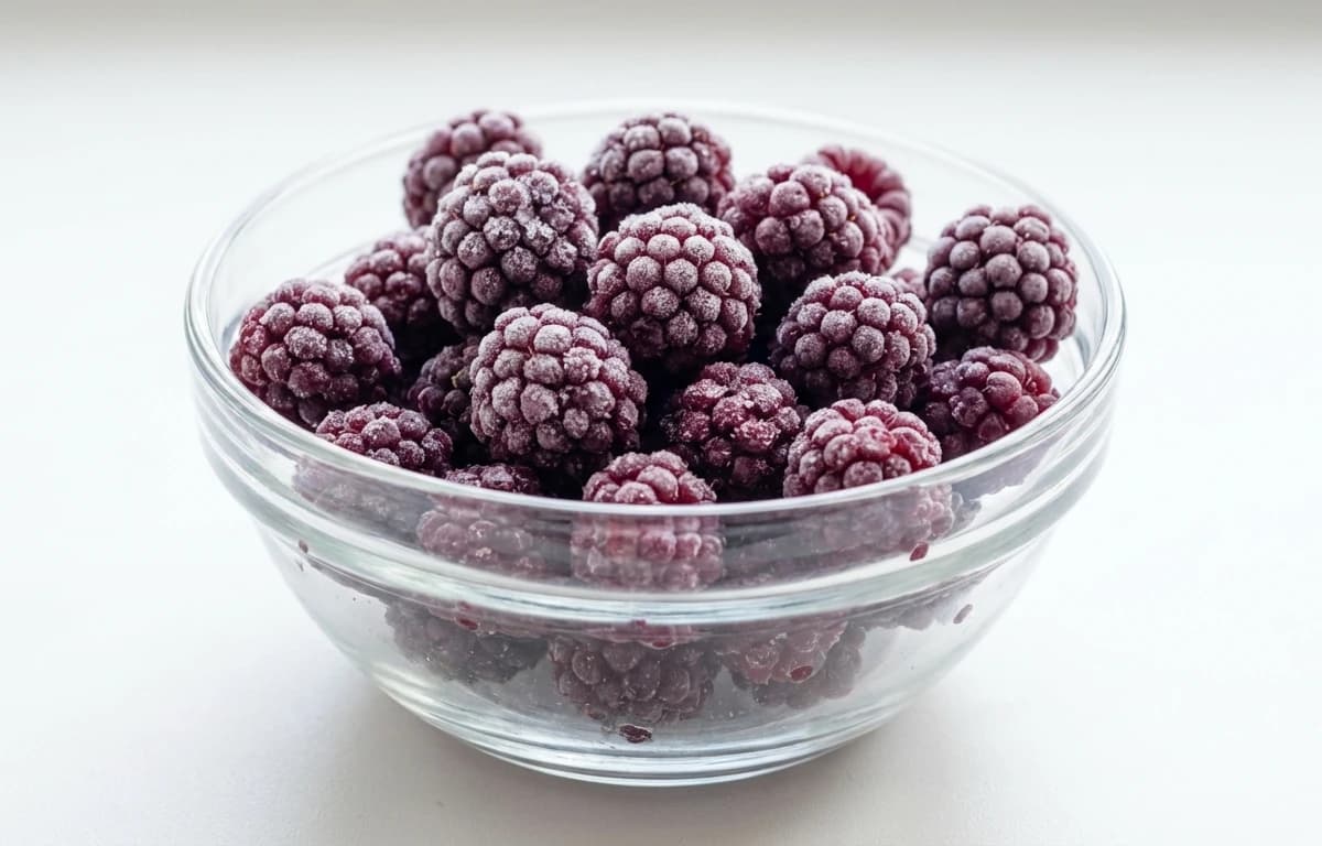 frozen unsweetened boysenberries