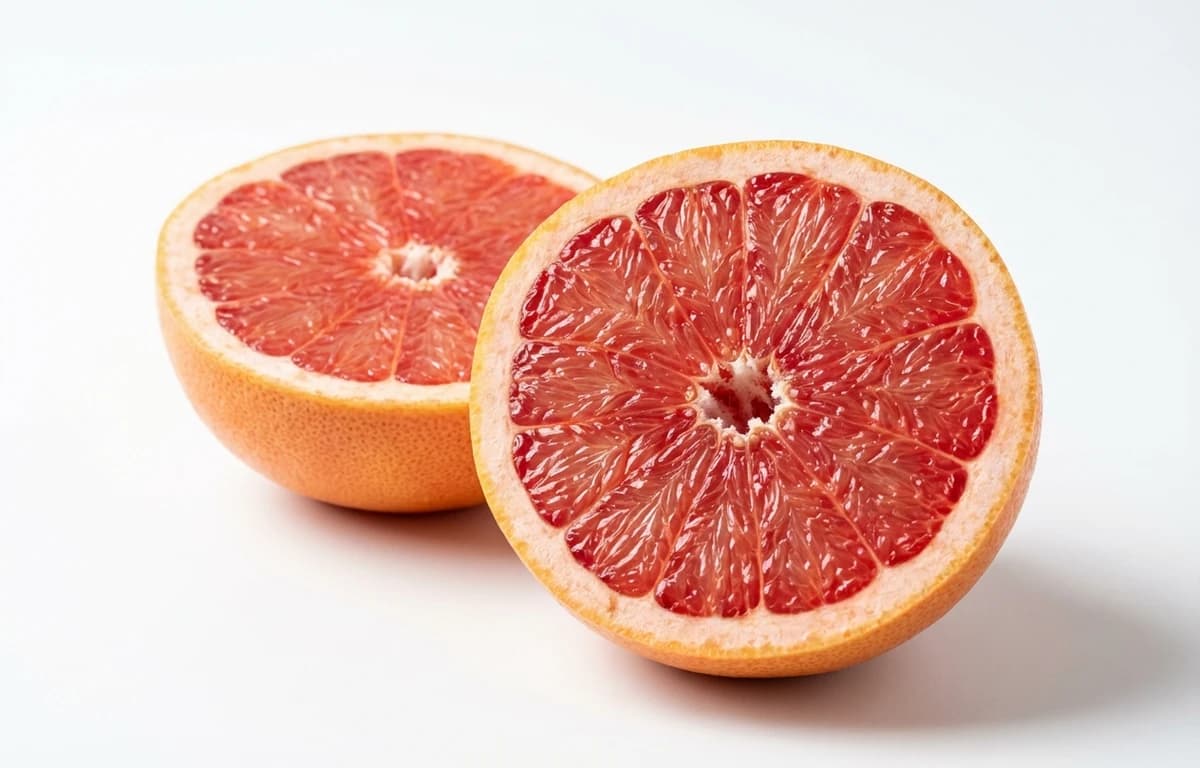 raw pink and red california/arizona grapefruit