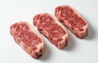 new york strip steaks