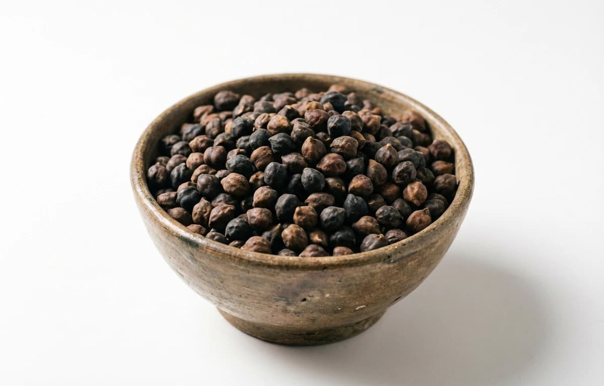 black chickpeas