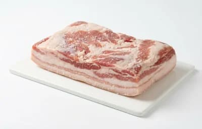 raw salt pork