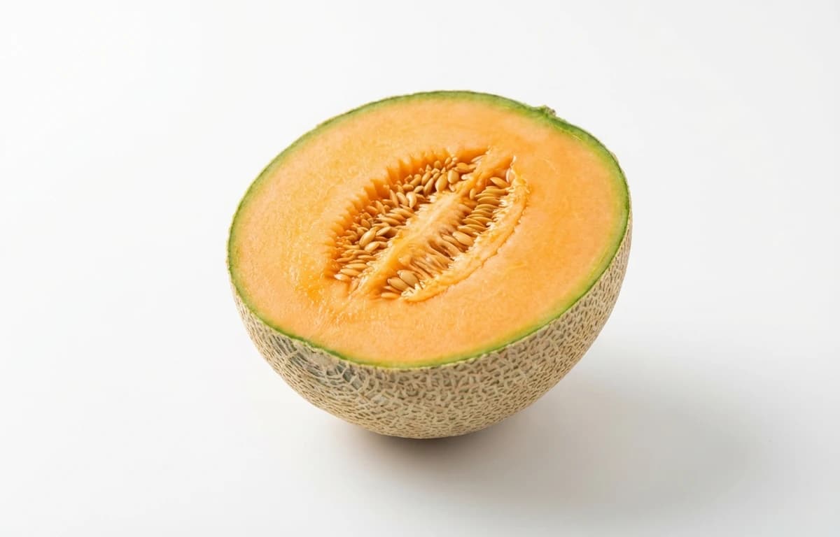 raw cantaloupe