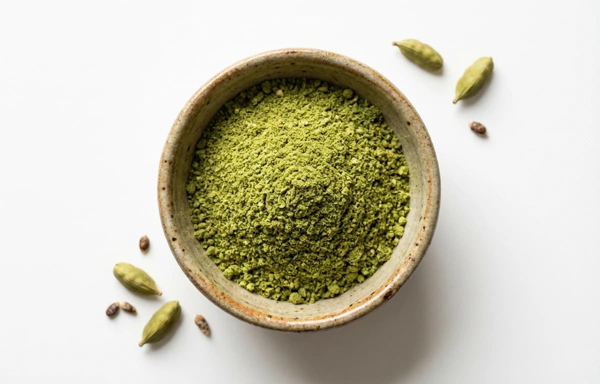 ground green cardamom