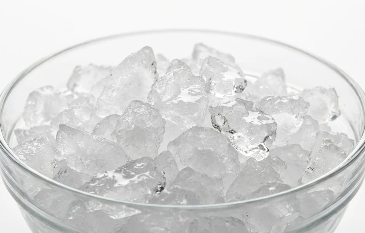 crushed ice