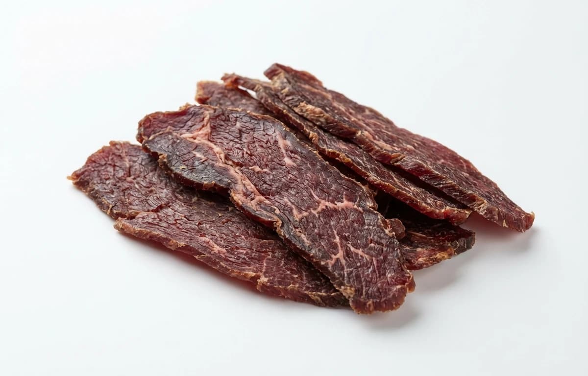 dried caribou shoulder meat