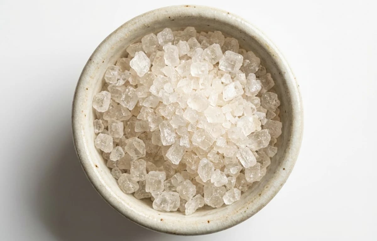 coarse sea salt
