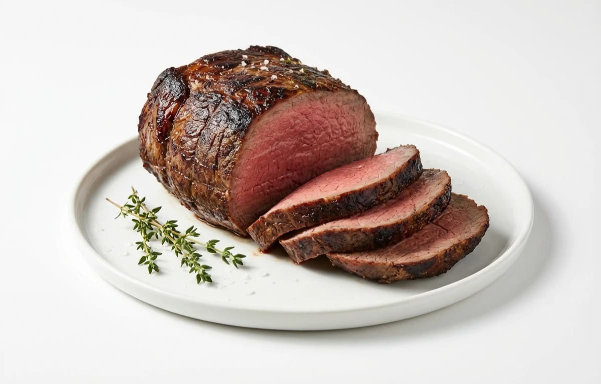 roasted bottom round beef