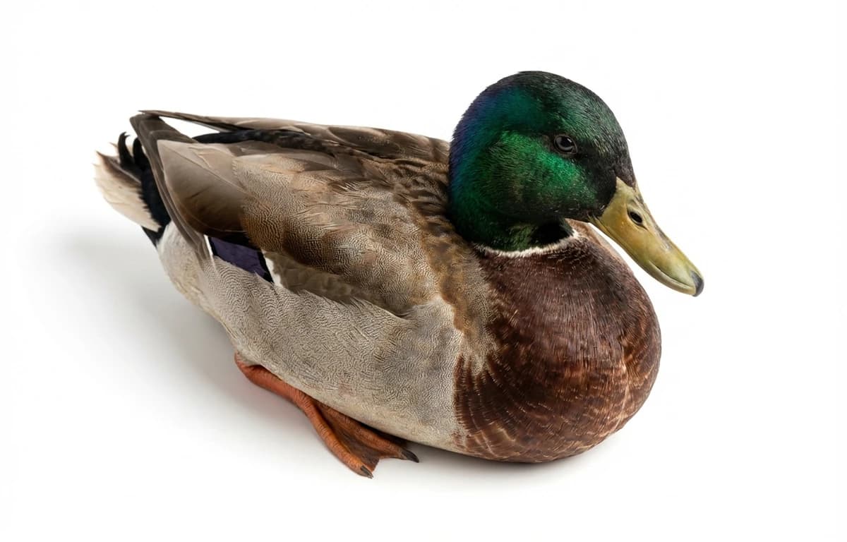 raw wild duck