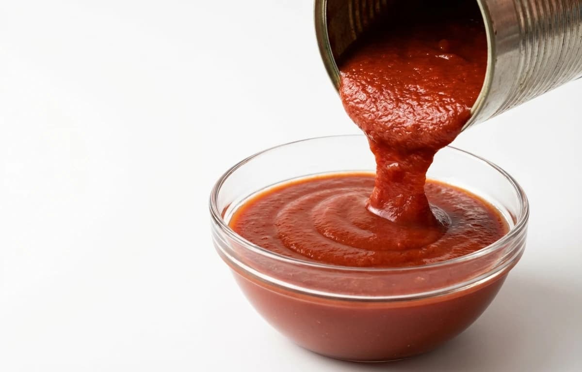 canned tomato sauce