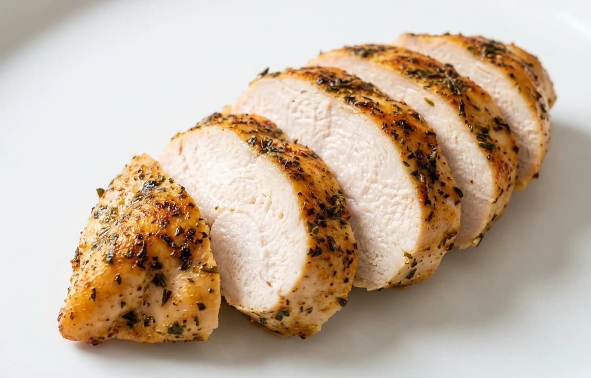 cooked chicken breast