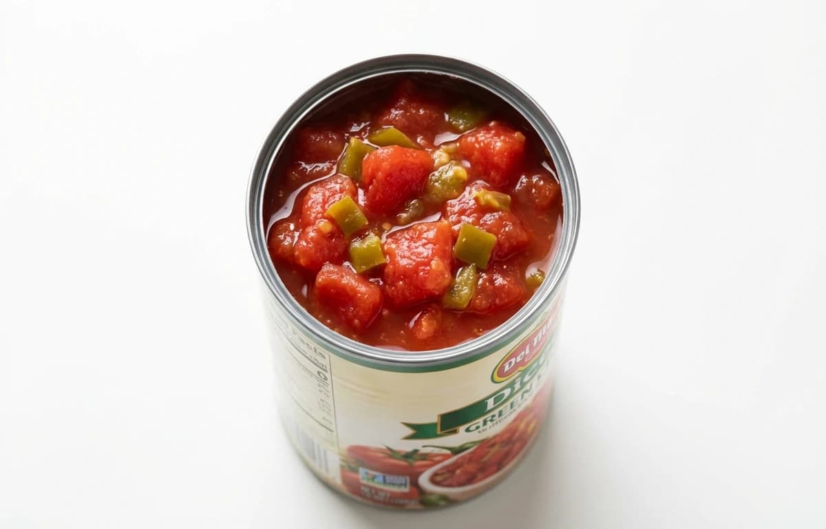 canned diced tomatoes with green chiles