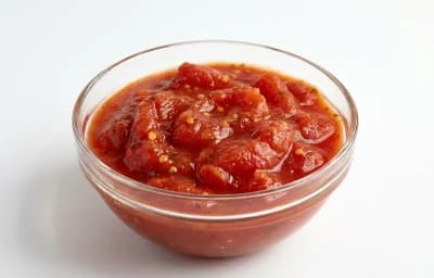 canned stewed red tomato