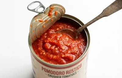 canned crushed tomatoes