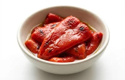jarred roasted red peppers