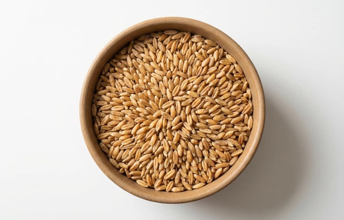 raw khorasan wheat