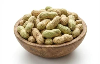 raw green peanuts
