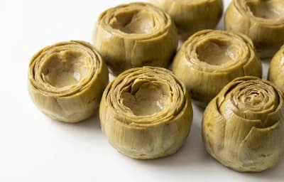 canned artichoke bottoms