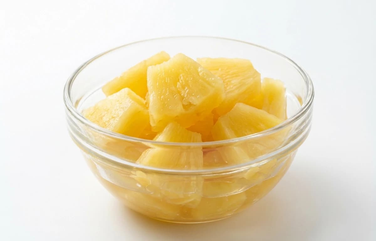 canned pineapple chunks