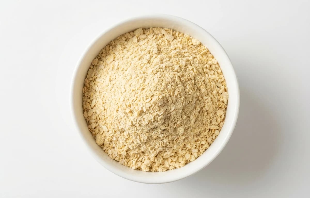 raw defatted soy meal