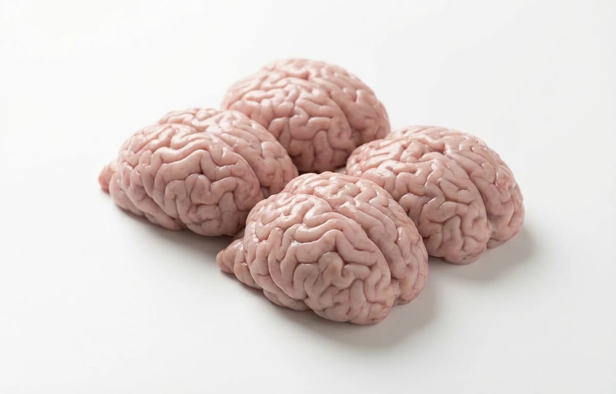 raw New Zealand lamb brains