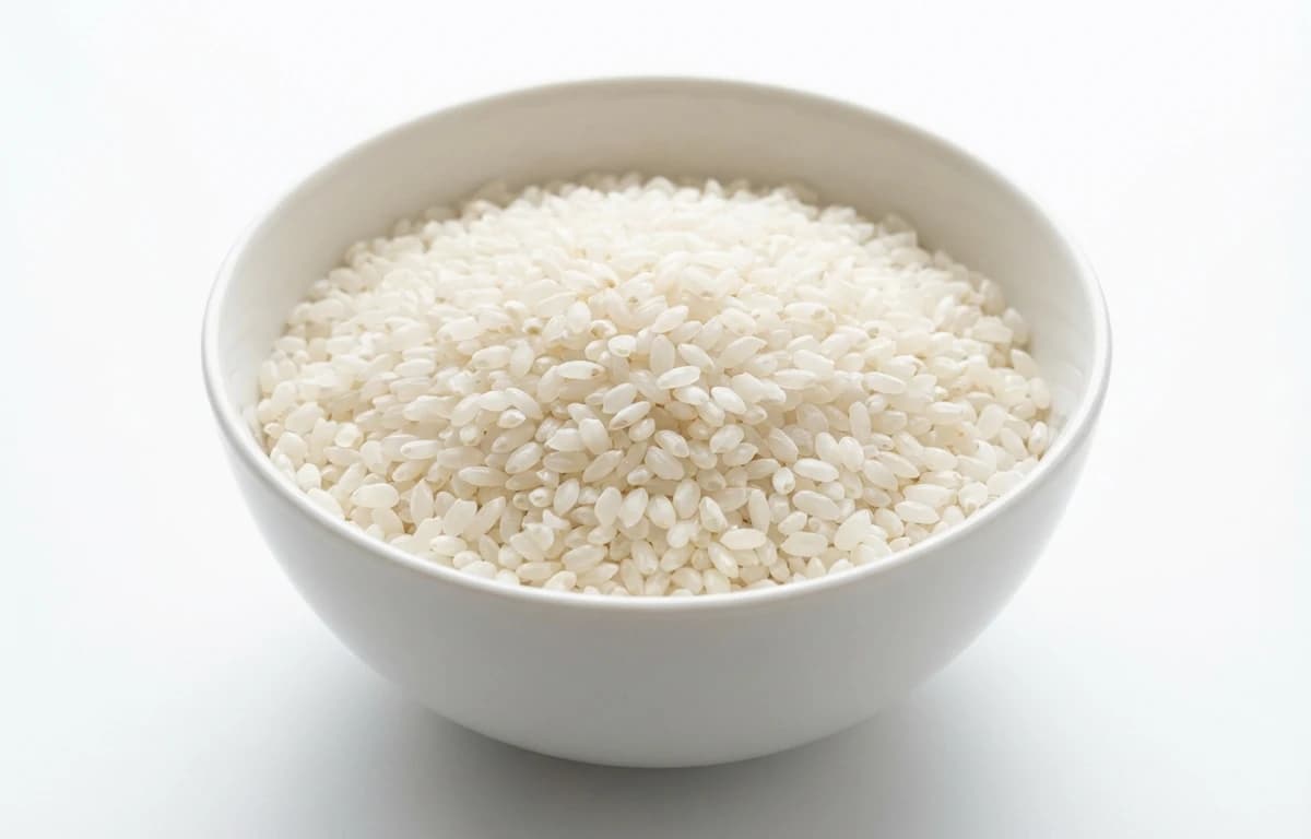 short-grain white rice