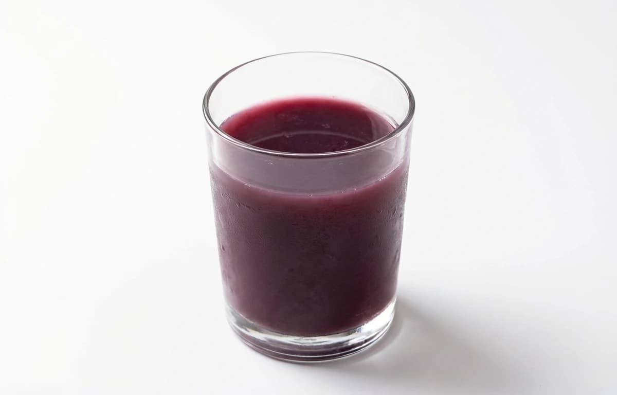unsweetened grape juice