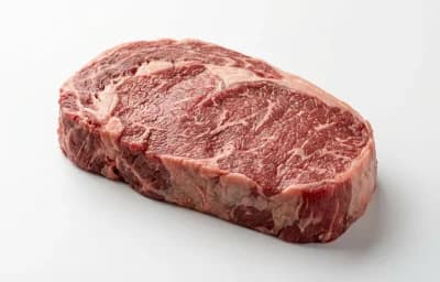 broiled select top round beef steak