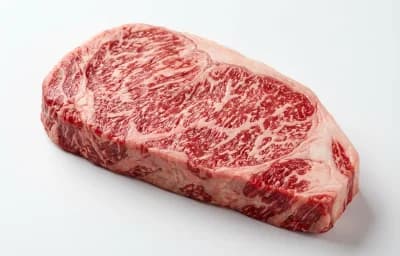 raw prime top loin steak