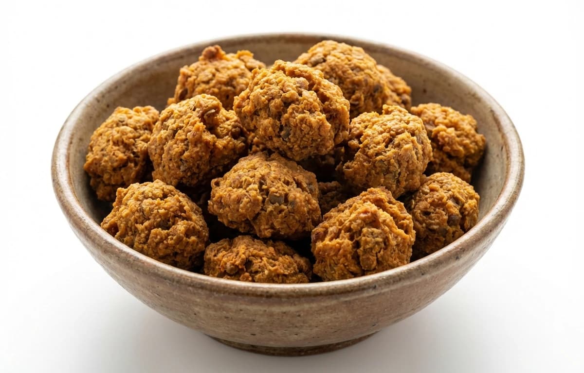 sun-dried lentil dumplings