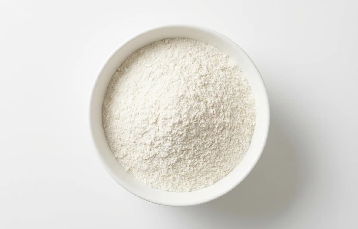 unenriched white rice flour