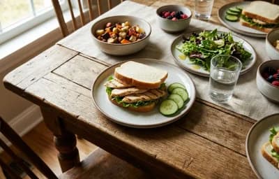 Grilled Chicken Sandwich with Fresh Cucumber Slices