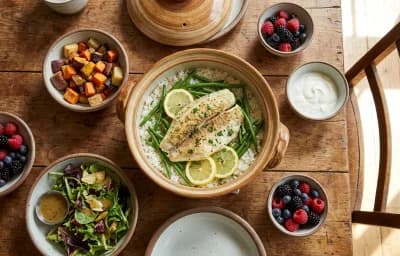 One-Pot Tilapia and Rice