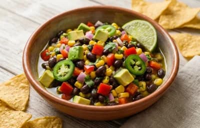 Corn and Black Bean Salsa