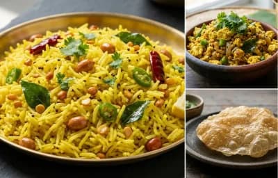 Lemon Rice with Muttai Poriyal and Appalam
