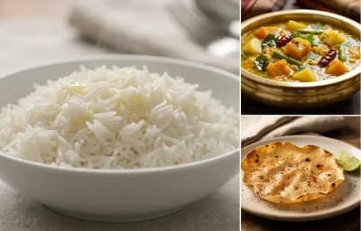 Steamed Basmati Rice with Koddel