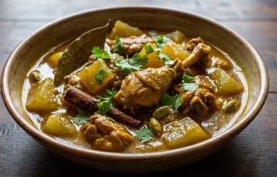 Assamese Duck Curry with Ash Gourd