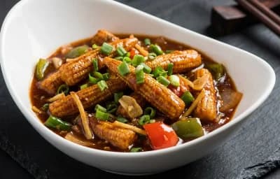 Baby Corn Manchurian Gravy